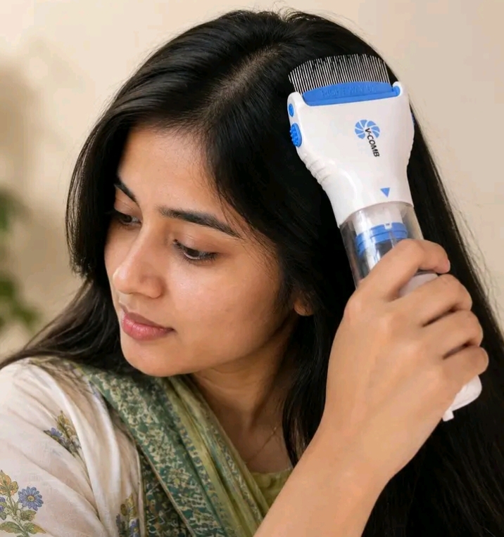 ✨ V-COMB Lice Vacuum Remover –
