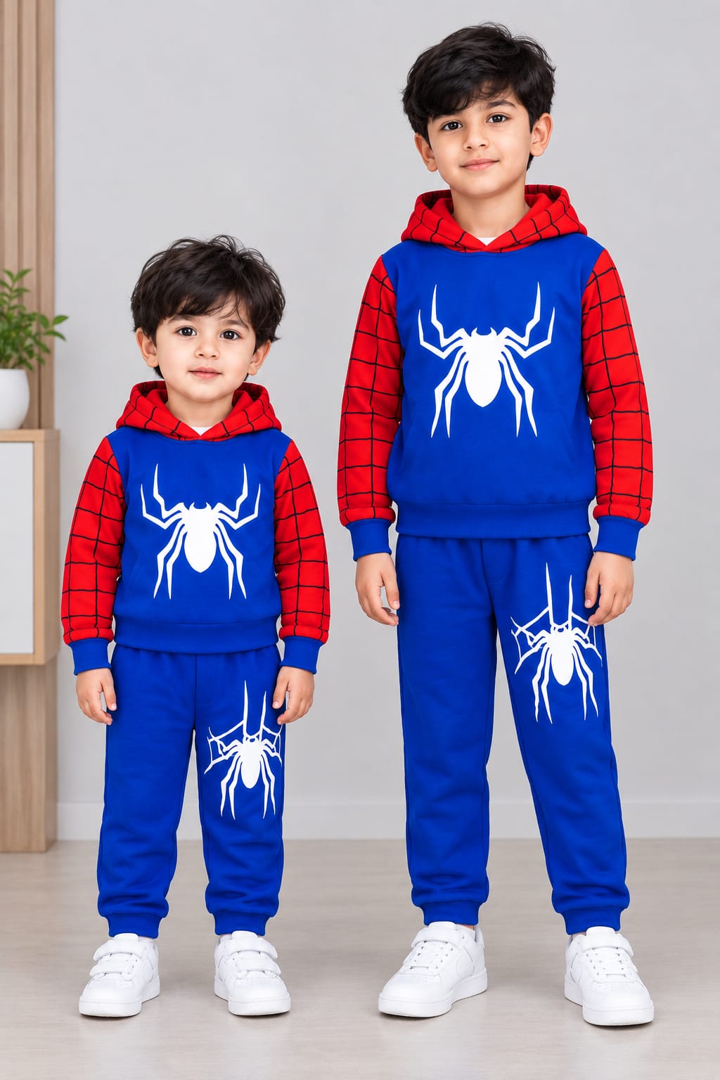 Spiderman Kids Stylish Hoodie Set