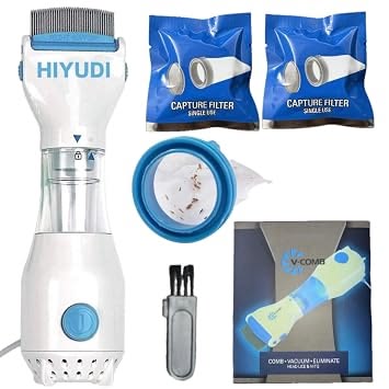 V-COMB Electric Head Lice & Nit Removal Comb